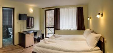 Фото номера Двухместный номер с 1 кроватью и видом на горы Отель Family Hotel Virgin г. Рибарица 2